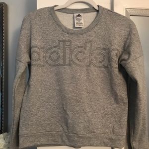 Gray Adidas Sweatshirt